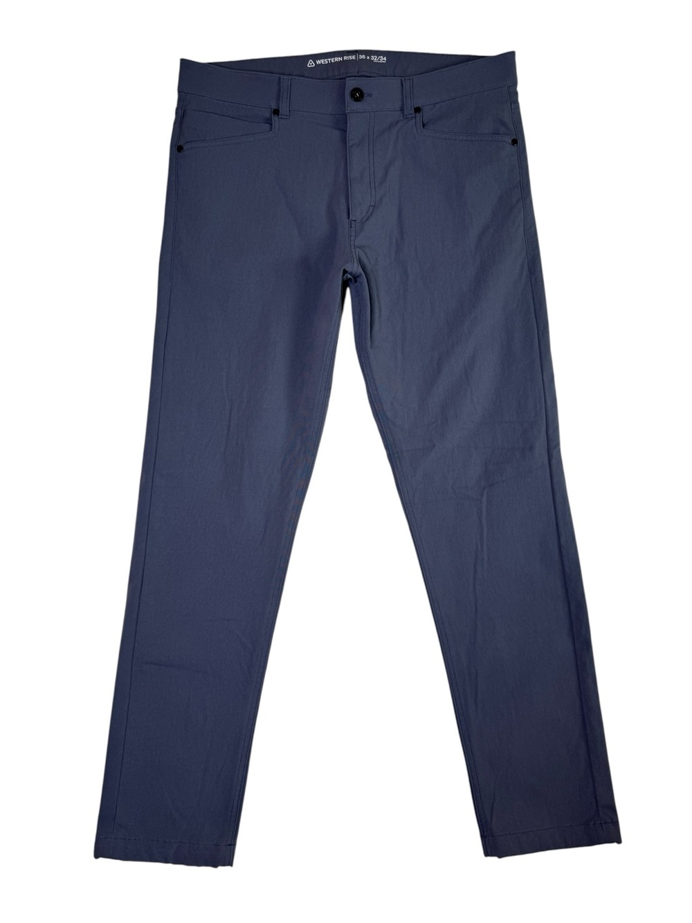 Western Rise AT Pant 5-Pocket Stretch Durable Workwear Blue Men's Size 35x31